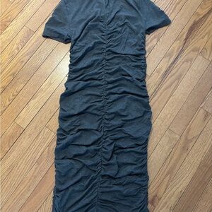 SHEIN Charcoal Gray Casual Top